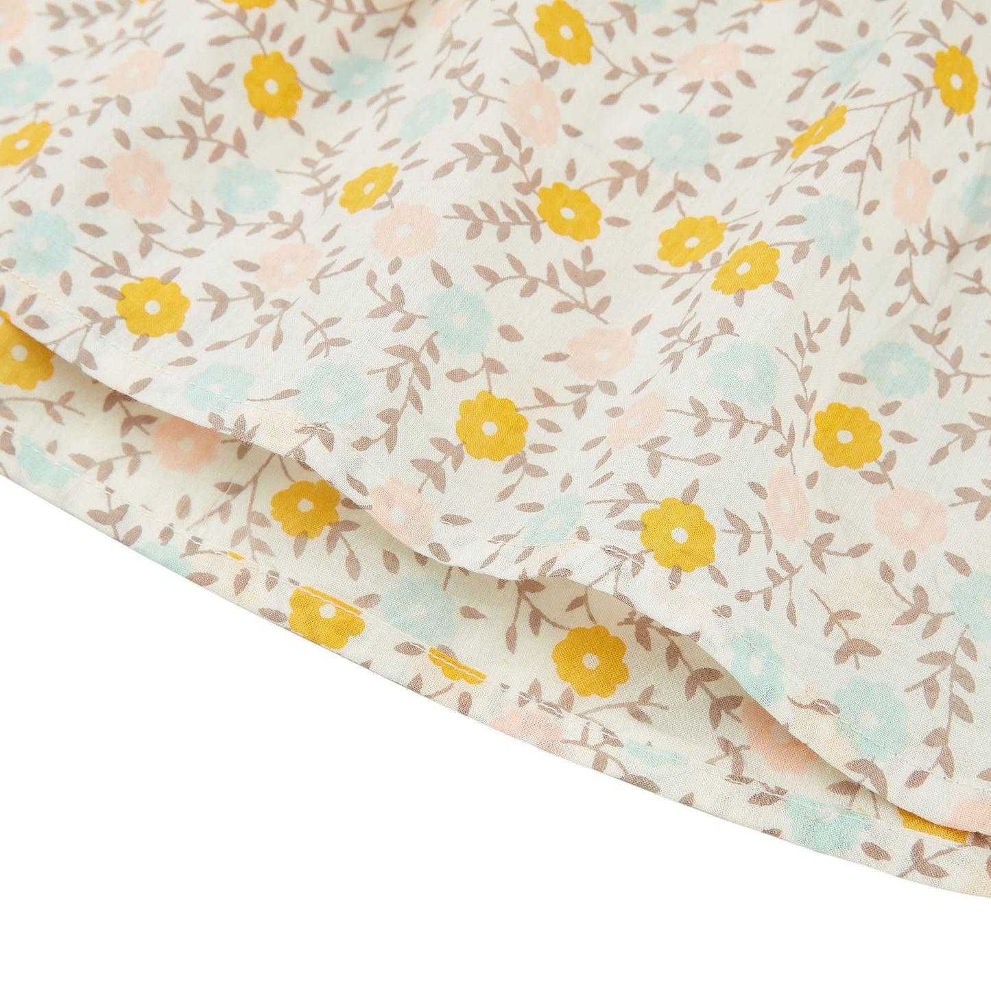 Baby Girls Flowers Cotton Set