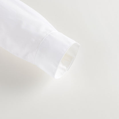 男童白色棉衬衫