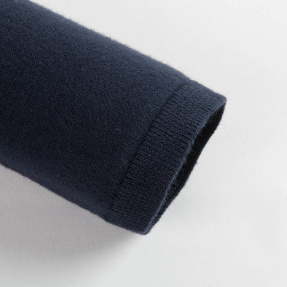 女童藏青色樱桃Logo开衫