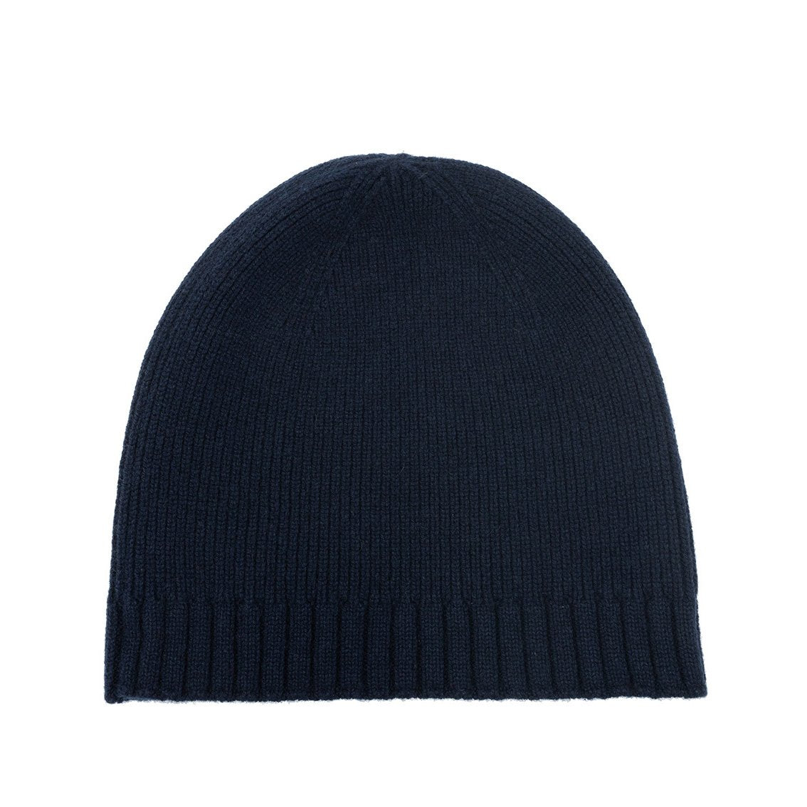 男童藏青色羊绒帽