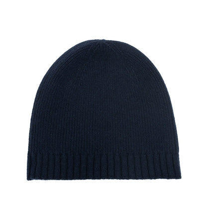 男童藏青色羊绒帽