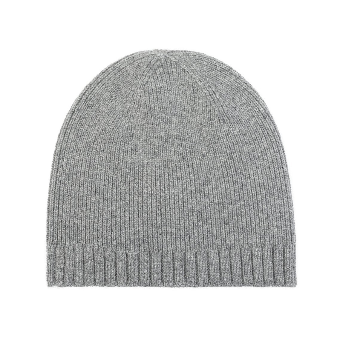 男童灰色羊绒针织帽