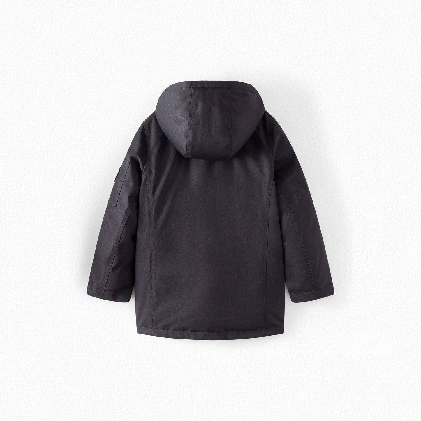 男童藏青色连帽外套