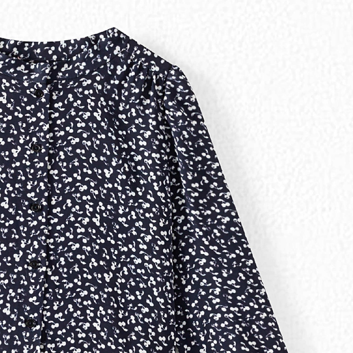 女童藏青色Logo连衣裙