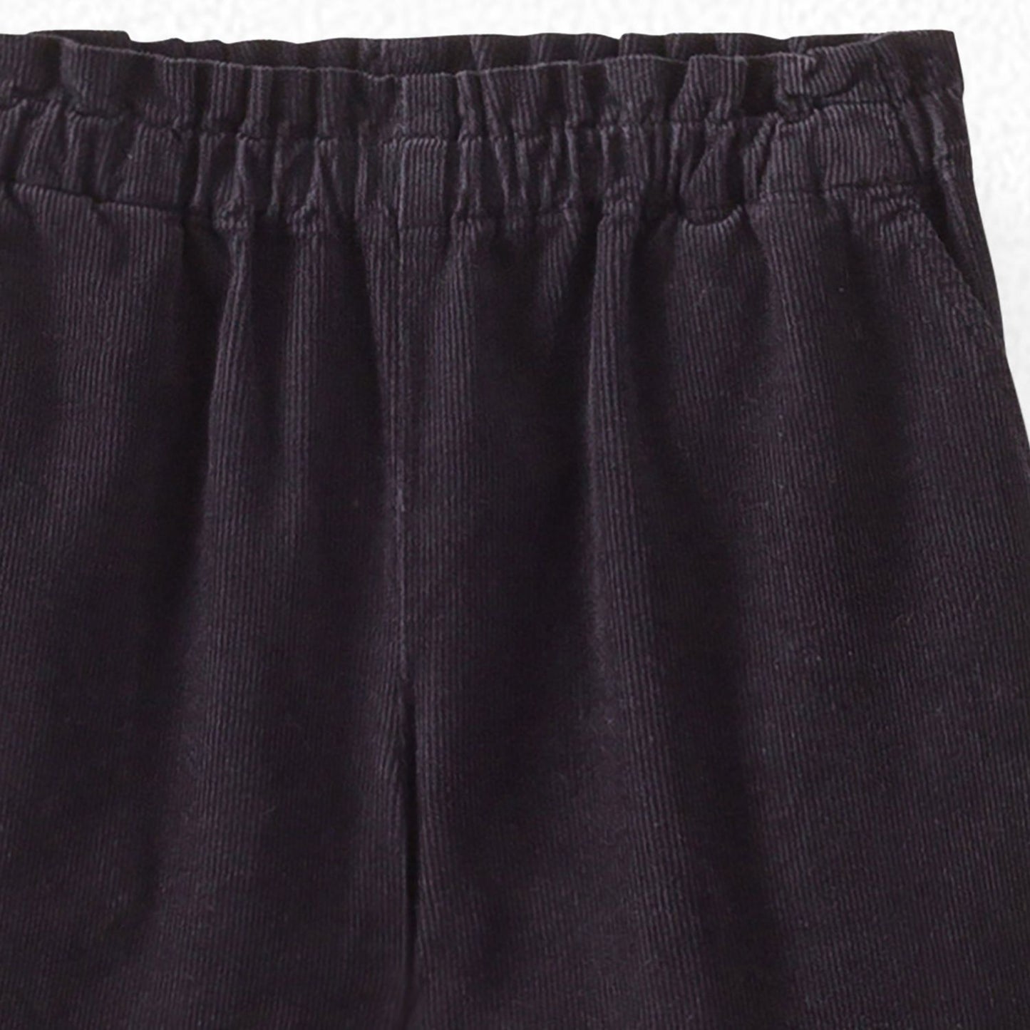 女童藏青色棉长裤