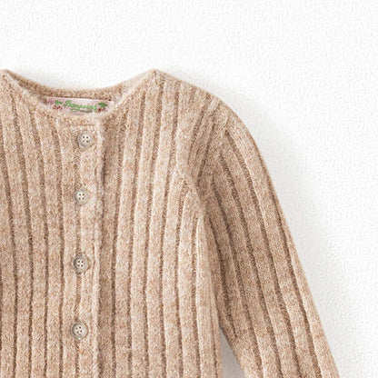 婴儿米色开衫