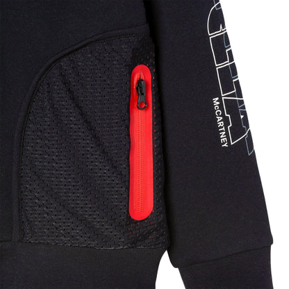 男童黑色Logo运动开衫