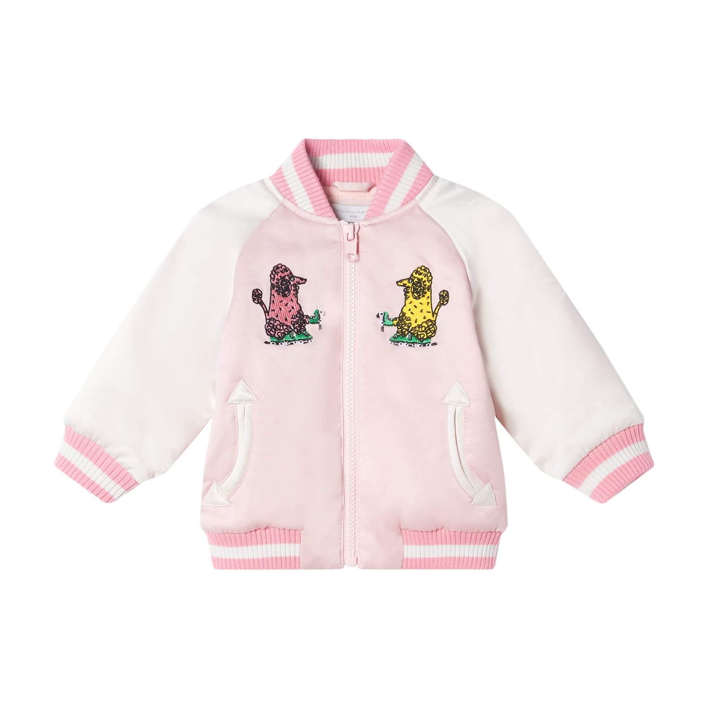 女婴贵宾犬棉夹克