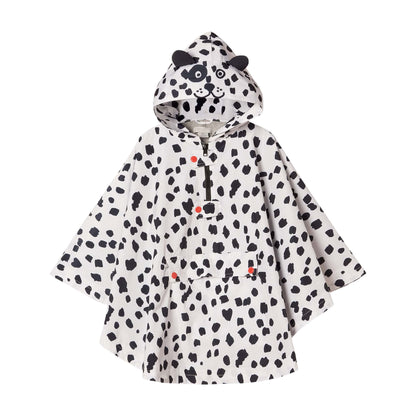 女童白色斑点披肩