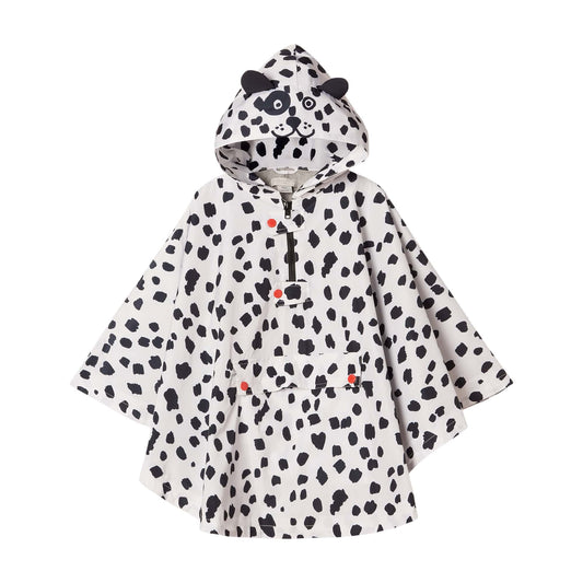 女童白色斑点披肩