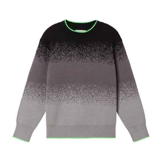 男童灰色棉毛衣