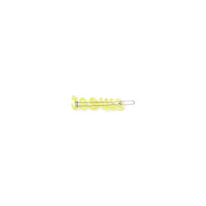 女童黄色Logo发夹