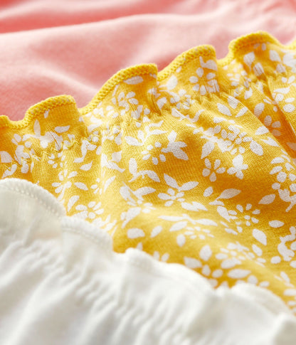 女童彩色棉内裤套装 (3件)