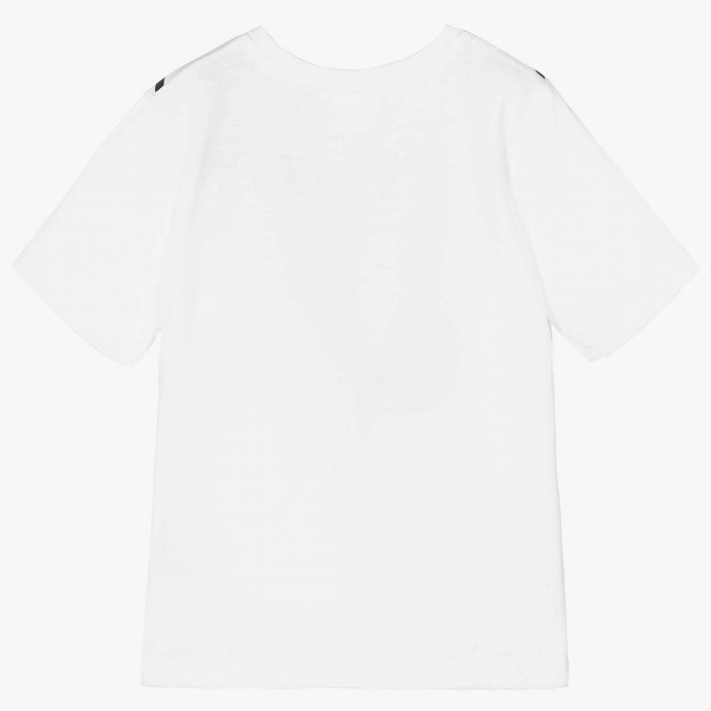 男童白色Logo T恤