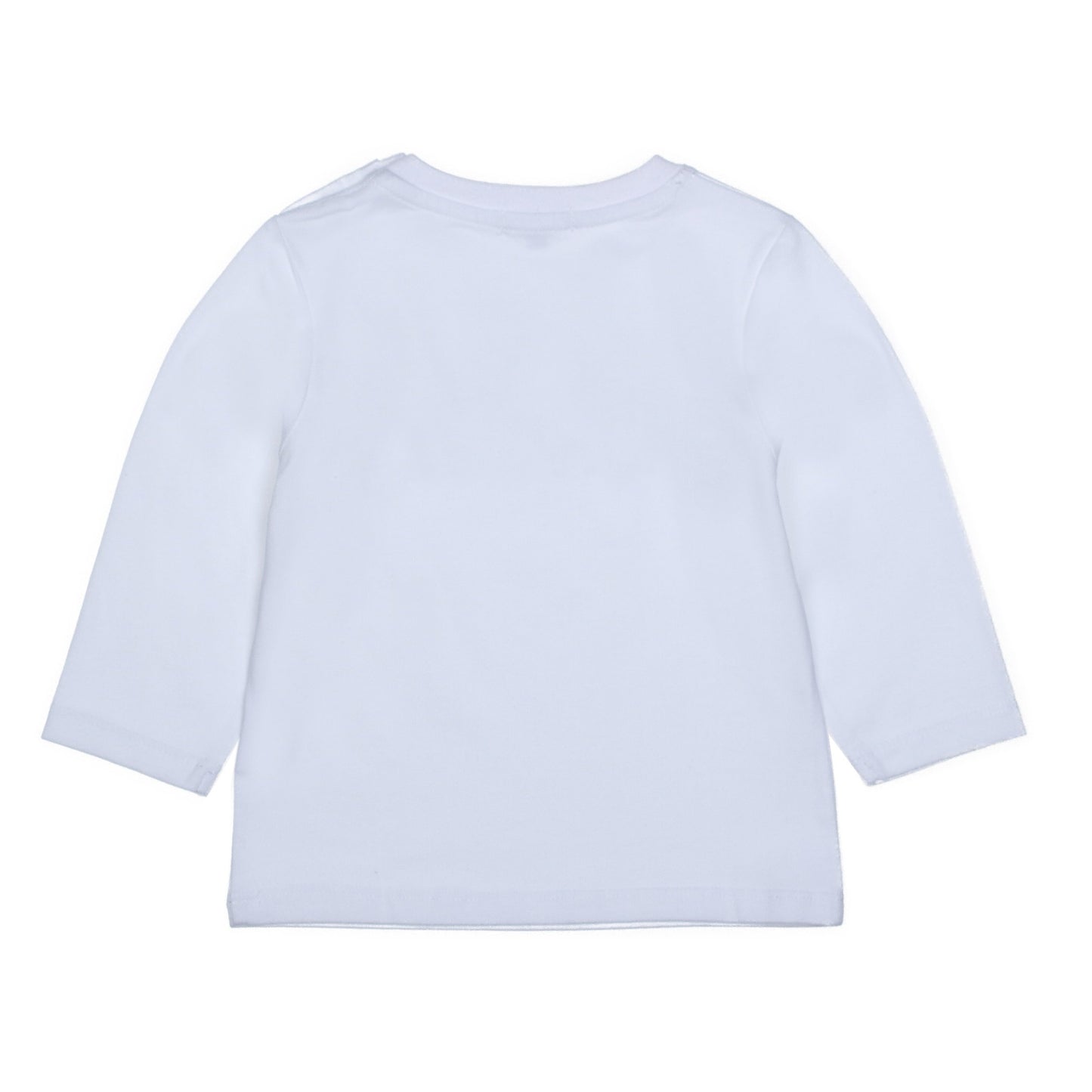 男婴藏青色Logo棉套装