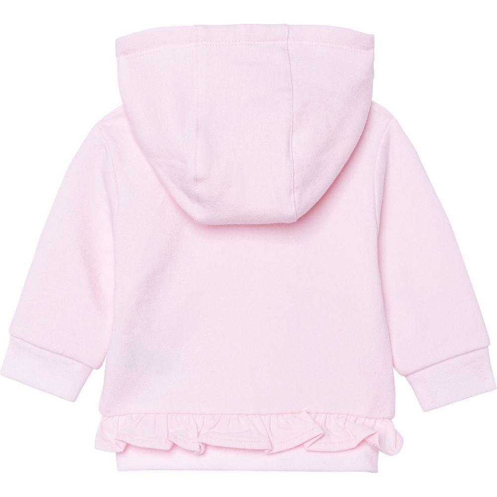 女婴粉色Logo棉套装