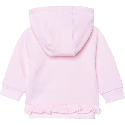 女婴粉色Logo棉套装