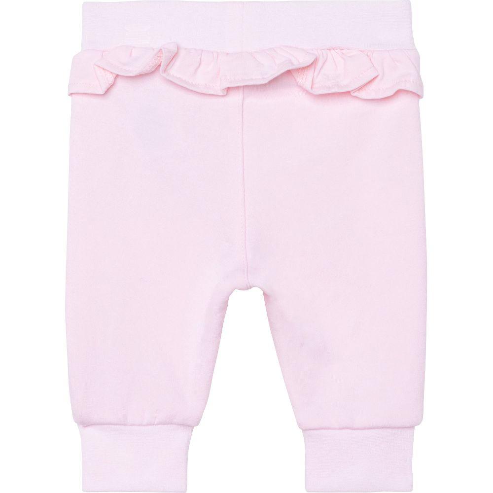 女婴粉色Logo棉套装