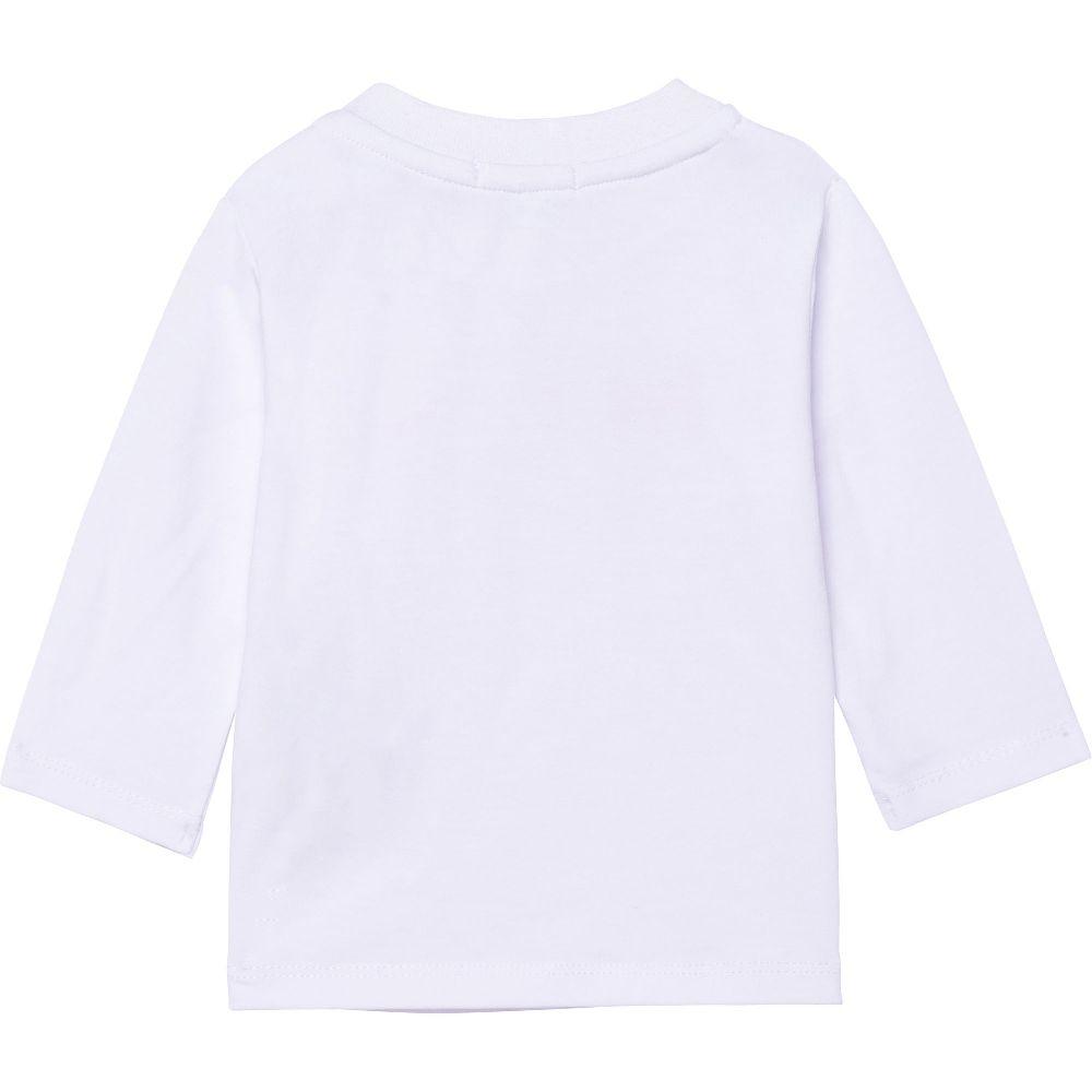 女婴粉色Logo棉套装