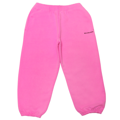 Girls Pink Logo Jogging Pants