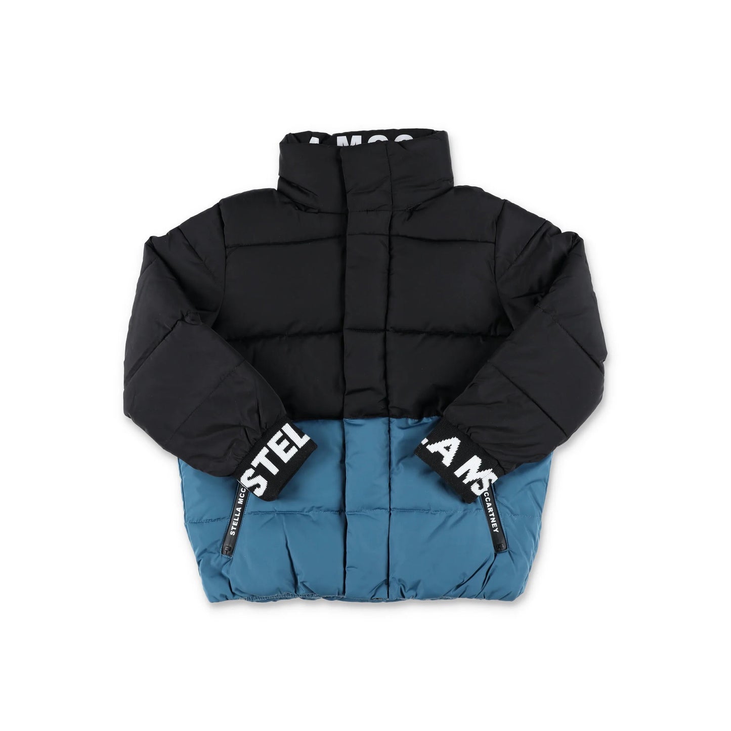 男童黑色Logo棉服