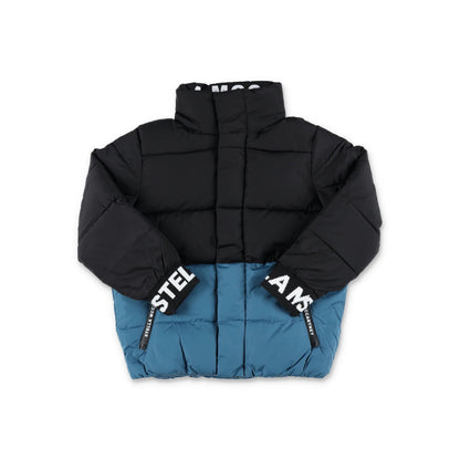 男童黑色Logo棉服