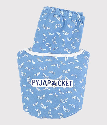 Boys Blue Printing Cotton Set