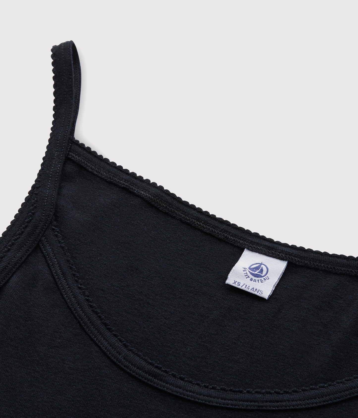 女童黑色棉连衣裙