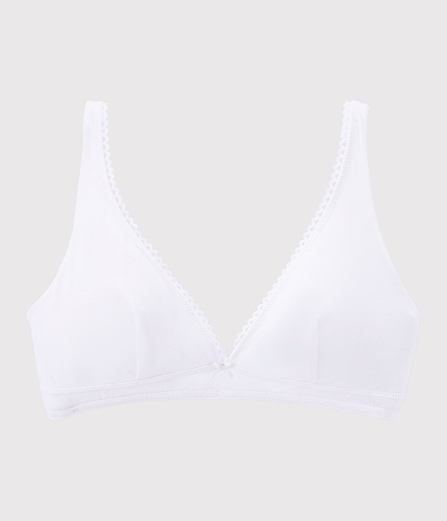 女童白色棉内衣