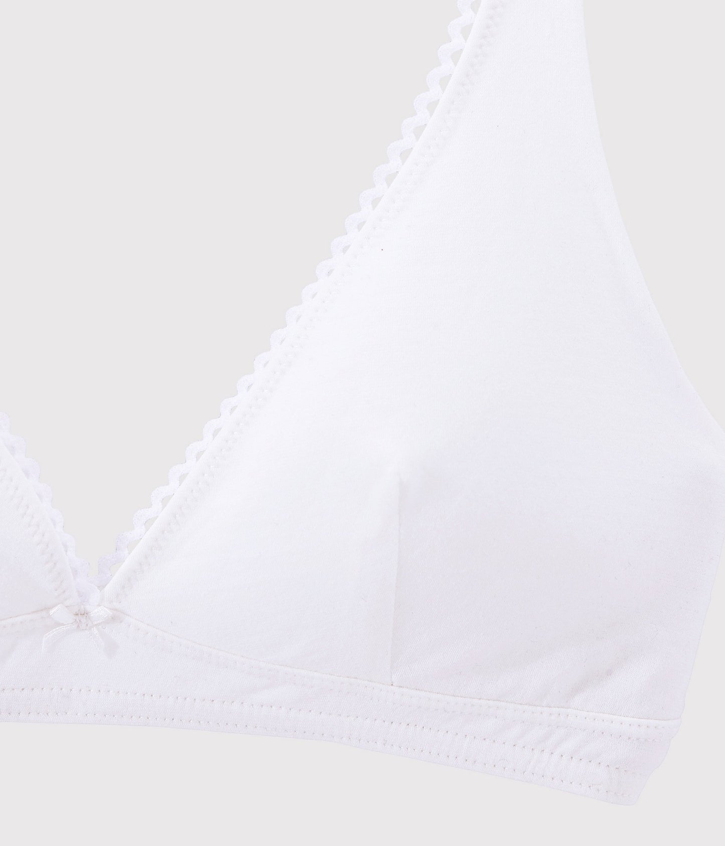 女童白色棉内衣