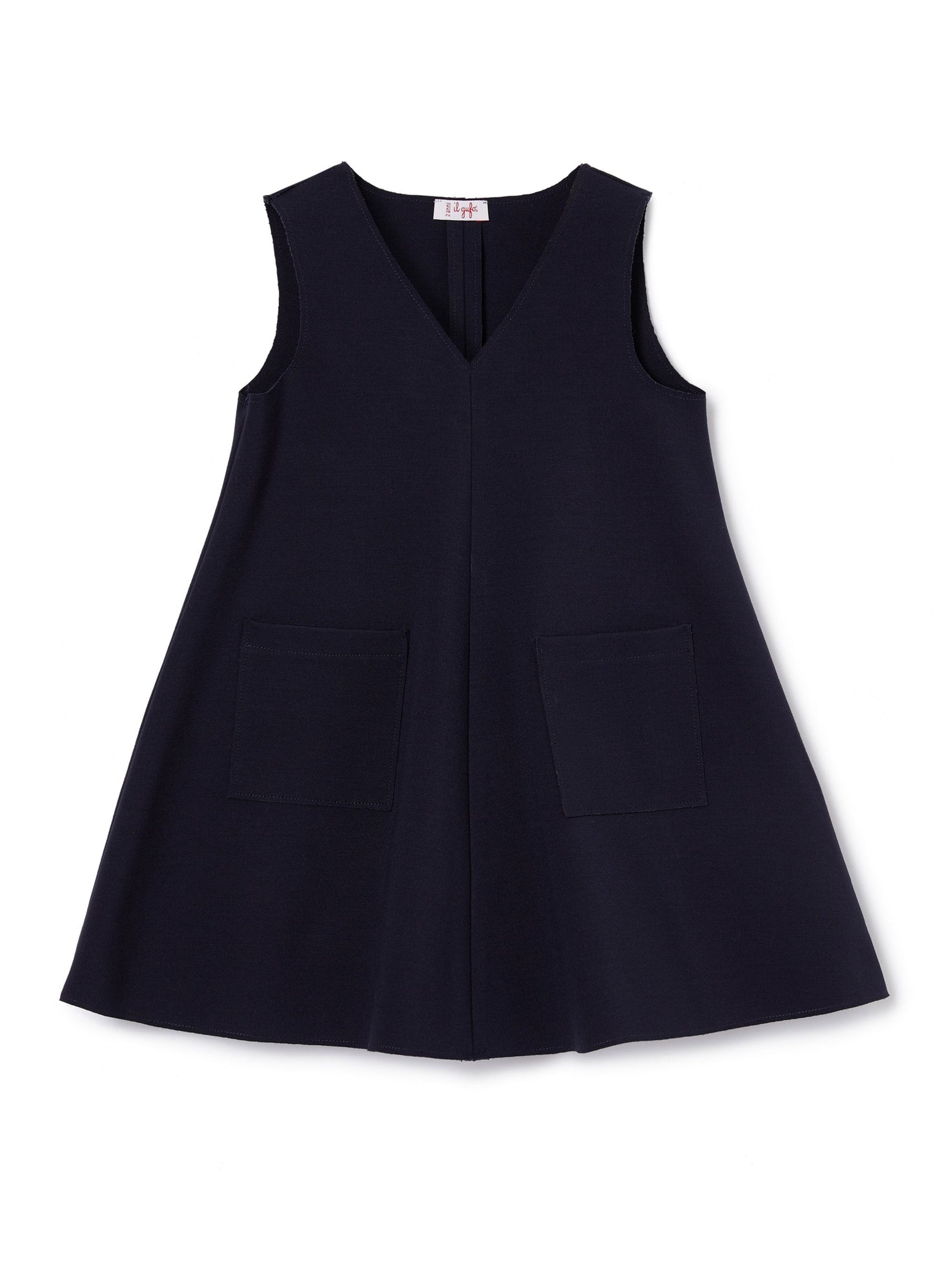 Girls Navy Blue Dress
