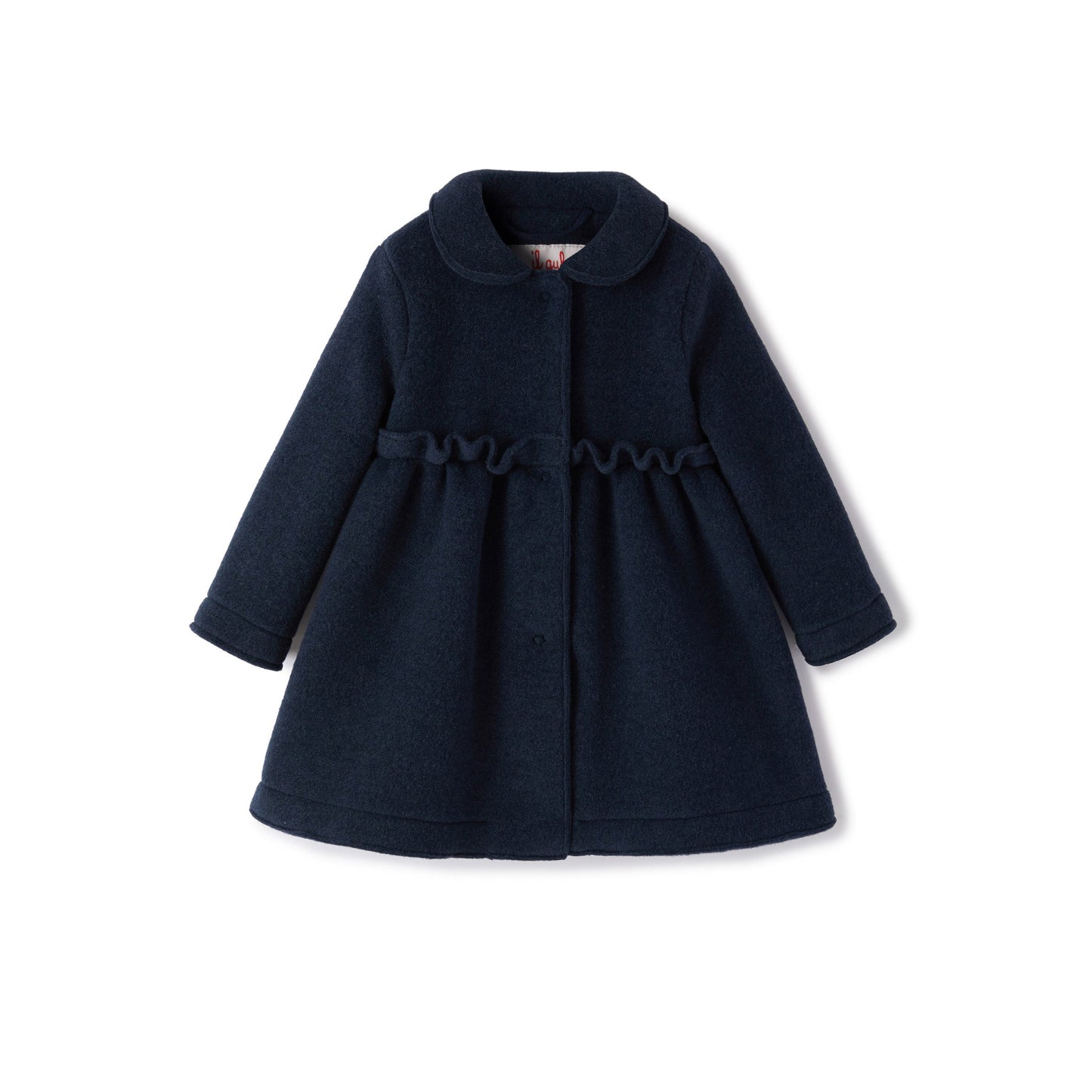 Girls Navy Coat