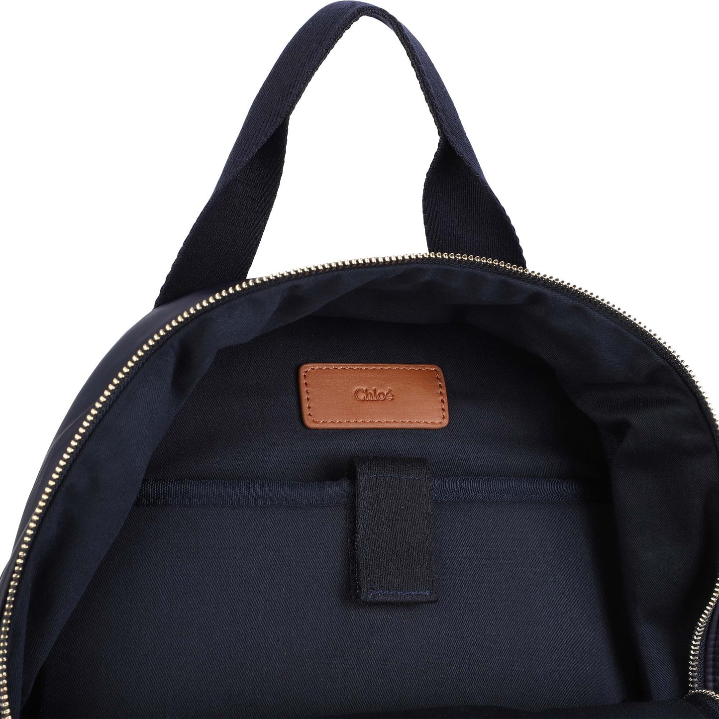 女童藏青色Logo背包 (36cm)