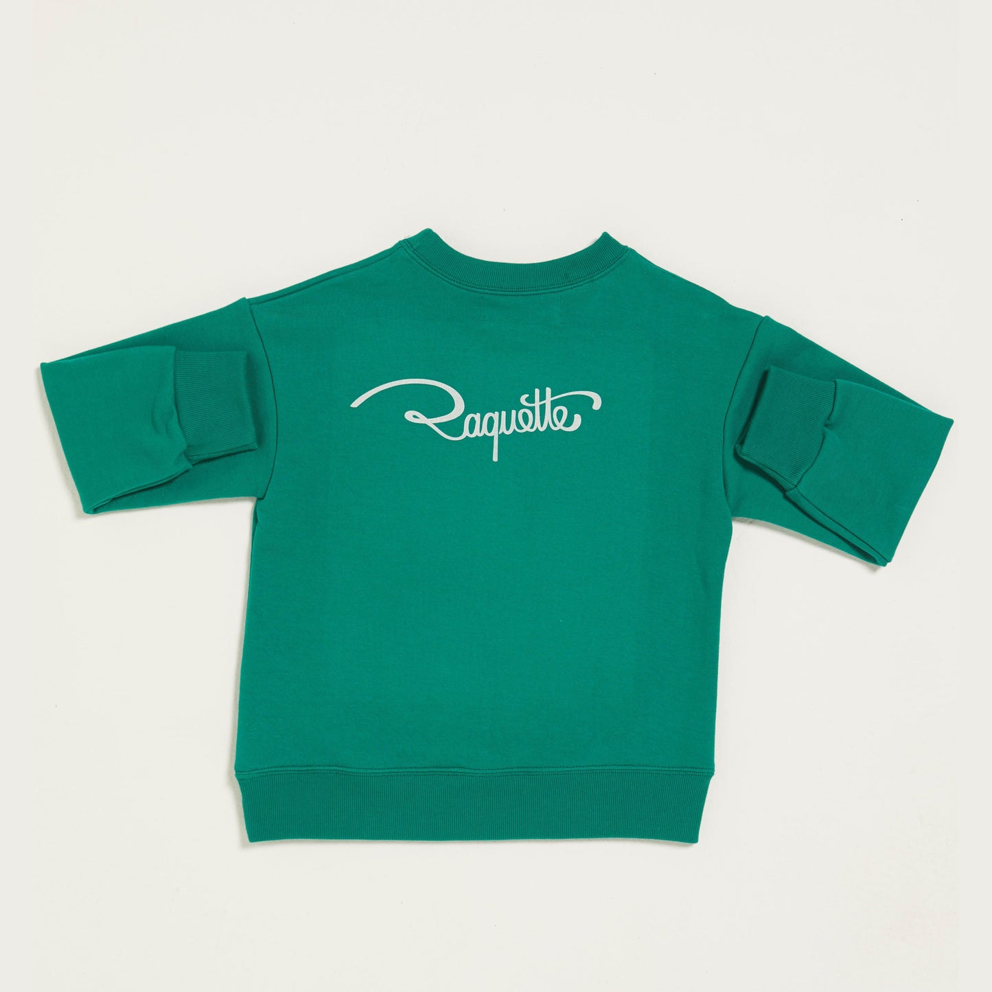 儿童绿色网球棉卫衣