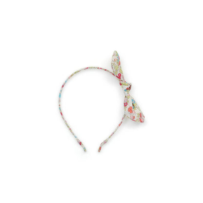 女童粉色碎花发箍