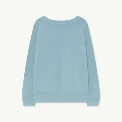 儿童蓝色棉卫衣