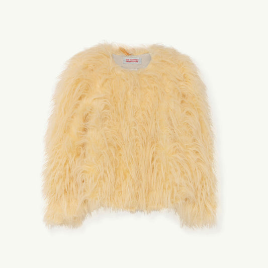 女童米色Logo夹克