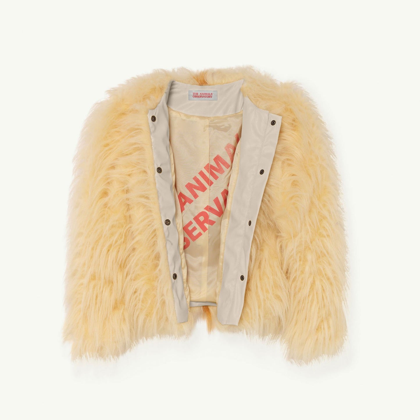 女童米色Logo夹克