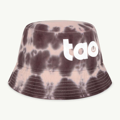 儿童浅棕色Logo渔夫帽