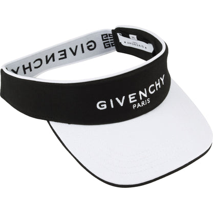 Girls Black & White Logo Hat