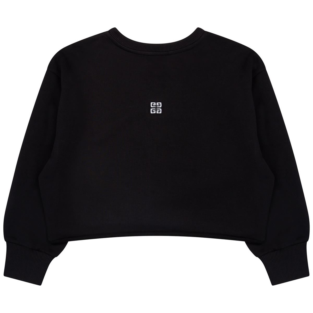儿童黑色Logo卫衣