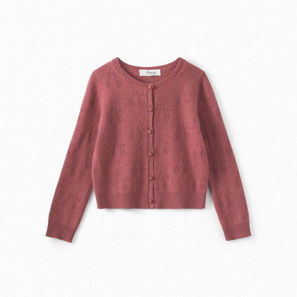Girls Figue Cashmere Cardigan