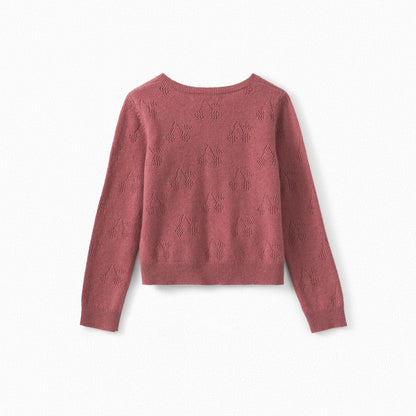 Girls Figue Cashmere Cardigan