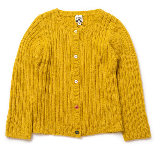 Girls Yellow Cardigan