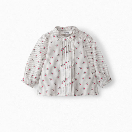 Baby Girls Off White Blouse