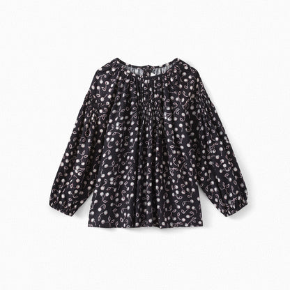 Girls Navy Blouse