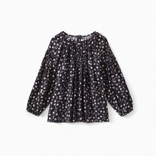 Girls Navy Blouse