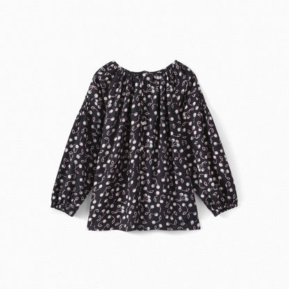 Girls Navy Blouse