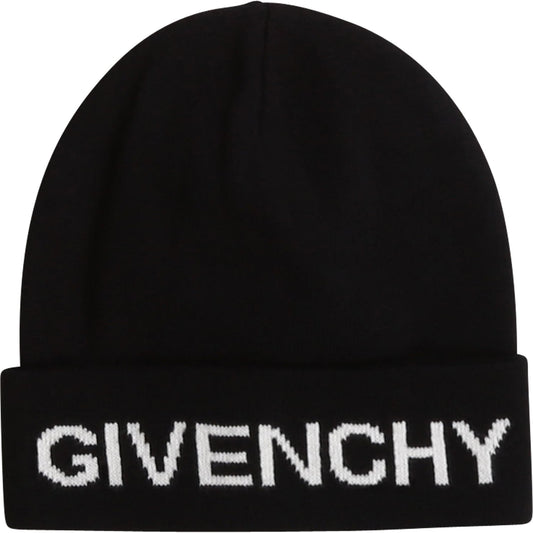 Boys Black Logo Hat