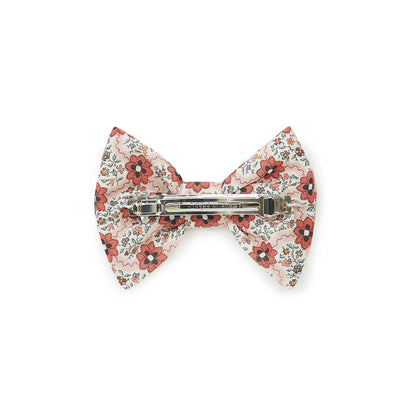 女童粉色碎花发夹